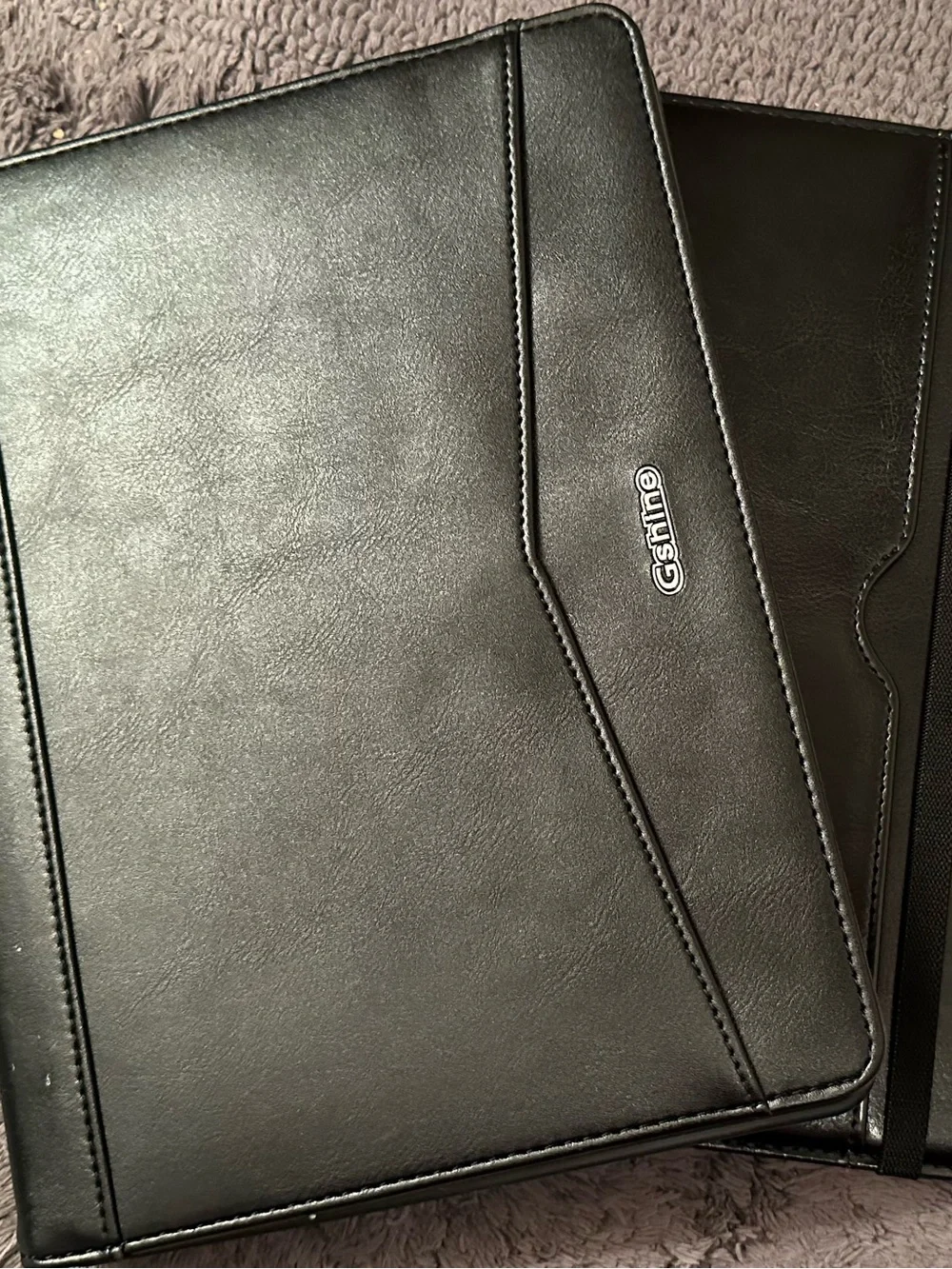 Two Faux Leather Portfolios for 10.5” iPad